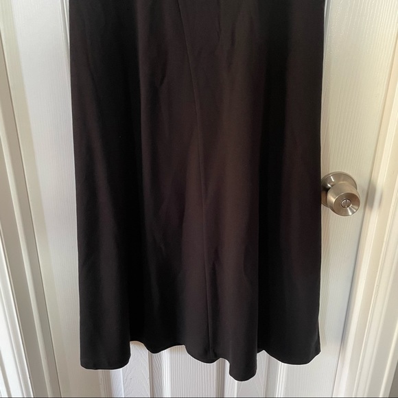 NWOT Anthropologie Maeve black ponte knit Amelia midi dress - Picture 11 of 11